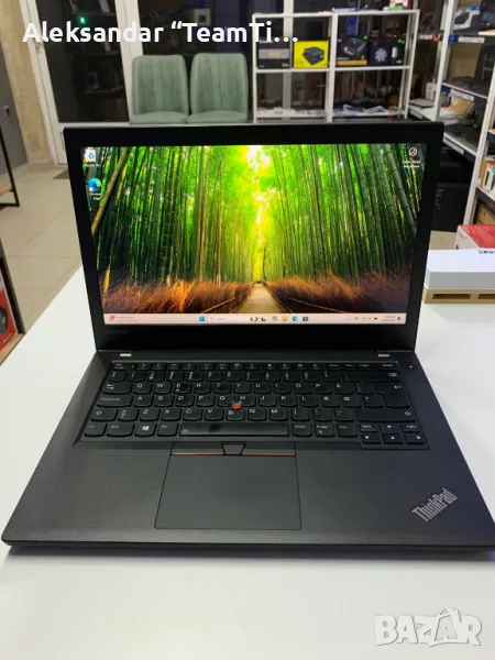 Лаптоп Lenovo ThinkPad T470 с Touchscreen и две батерии, Windows 11+ 1 година гаранция, снимка 1