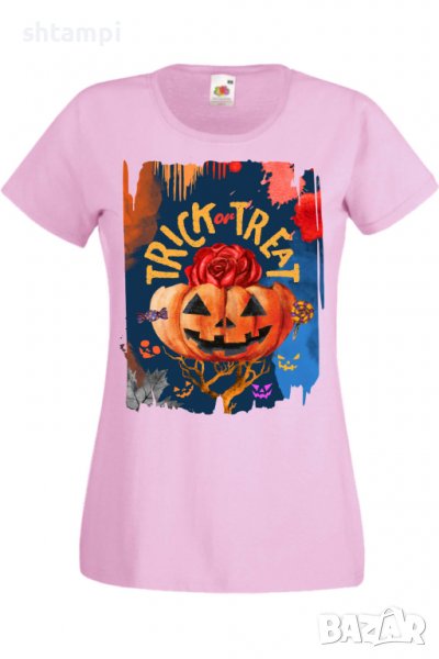 Дамска тениска Halloween 10,Halloween,Хелоуин,Празник,Забавление,Изненада,Обичаи,, снимка 1