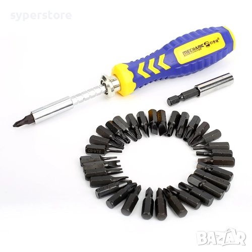 Комплект отвертки Digital One SP00426 MT-3401 С регулируема дължина на отверката, За всякаква механи, снимка 1