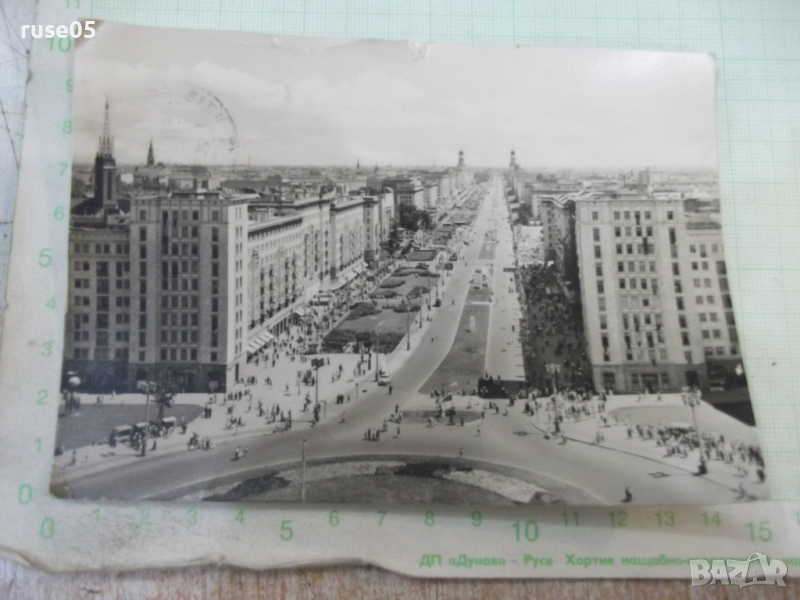 Картичка "Berlin - Stalinallee", снимка 1