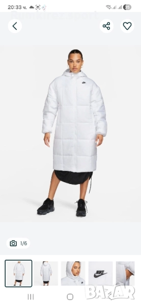 Дамска PARKA NIKE NSW TF THRMR (FB7675-100), снимка 1