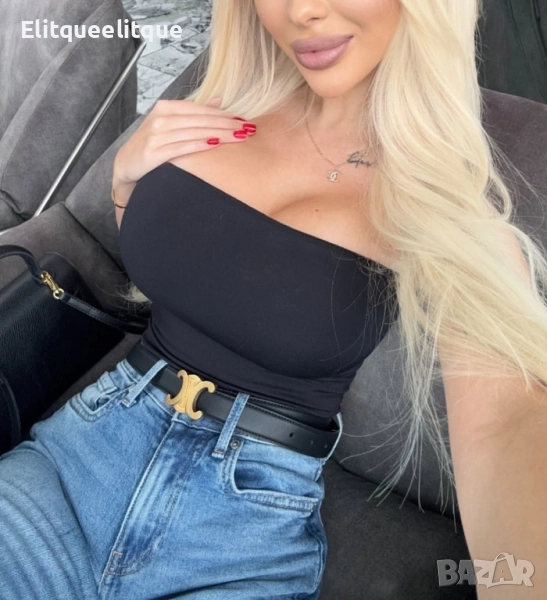 колан от естествена кожа в кутия celine, снимка 1