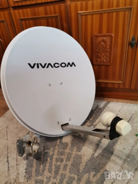 Сателитна чиния VIVACOM комплект 60х70 см, снимка 1