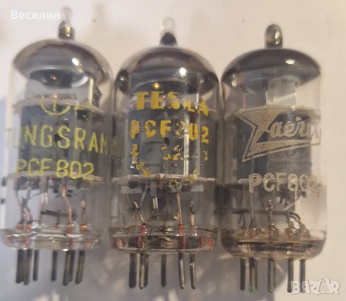 Електронна лампа PCF802, снимка 1