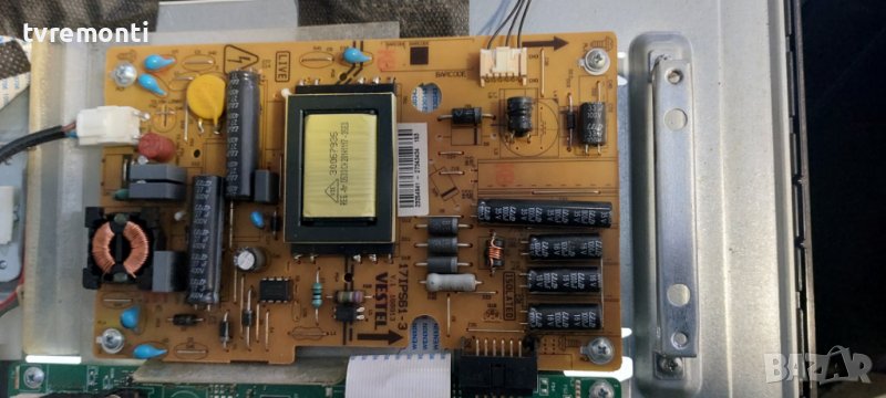 Платка POWER 17IPS61-3 V.1 160913 от Toshiba 24W1533DG DISPLAY VES236WNVC-2D-N03, снимка 1