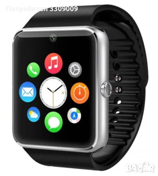 Smartwatch с Bluetooth, слот за SIM карта и камера, снимка 1
