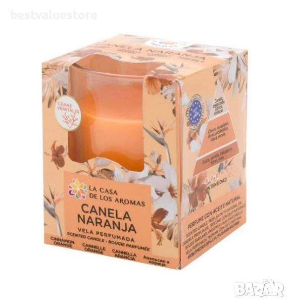 La Casa Ароматна Свещ Канела И Портокал, 140 Гр., снимка 1