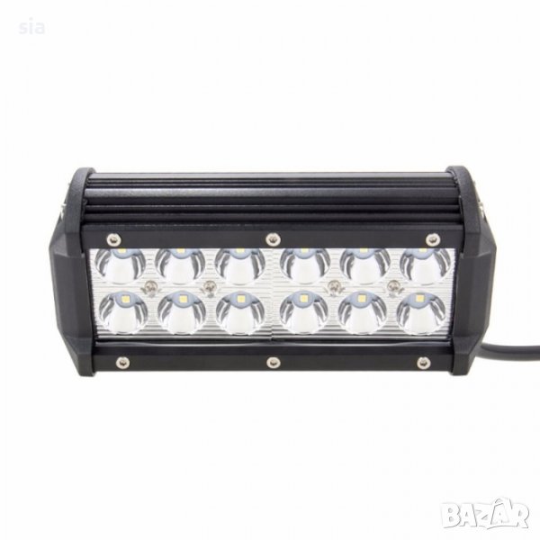 LED Бар Диоден 36W, ледбар, 16см, 12LED, 10-30V, снимка 1