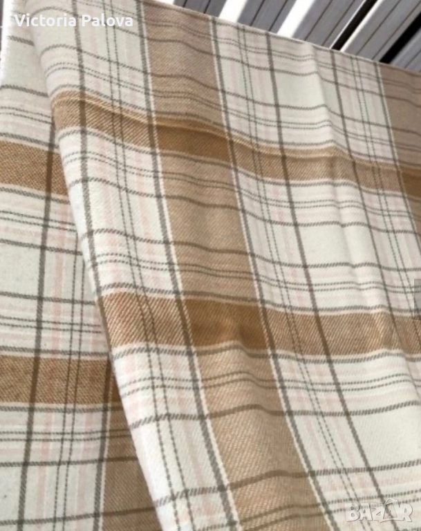 Елегантен класически зимен шал , снимка 1