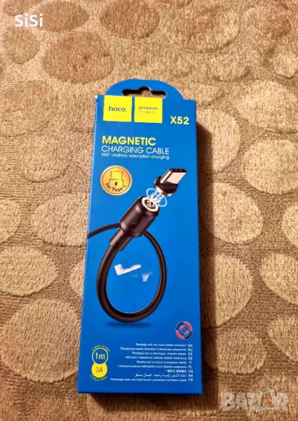 Магнитен кабел букса C, снимка 1