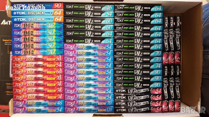 TDK DJ аудиокасети японски, снимка 1