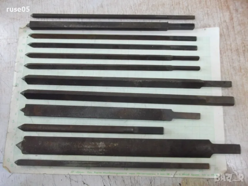 Лот от 12 бр. пили "GROBET-SWISS-VALLORBE", снимка 1