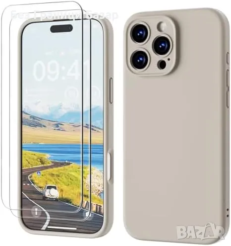 Нов Калъф и Протектор GOODVISH за iPhone 16 Pro Max, Силикон защита Айфон, снимка 1