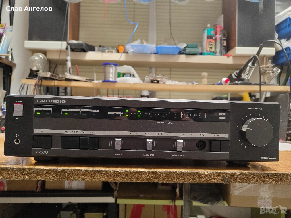 Продавам усилвател Grundig V 7200 и CD Sony CDP 590, снимка 1