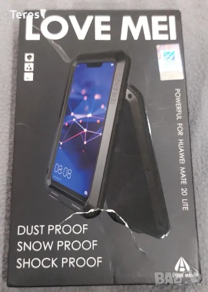 LOVE MEI предпазен кейс за телефон Huawei Mate 20 lite, снимка 1