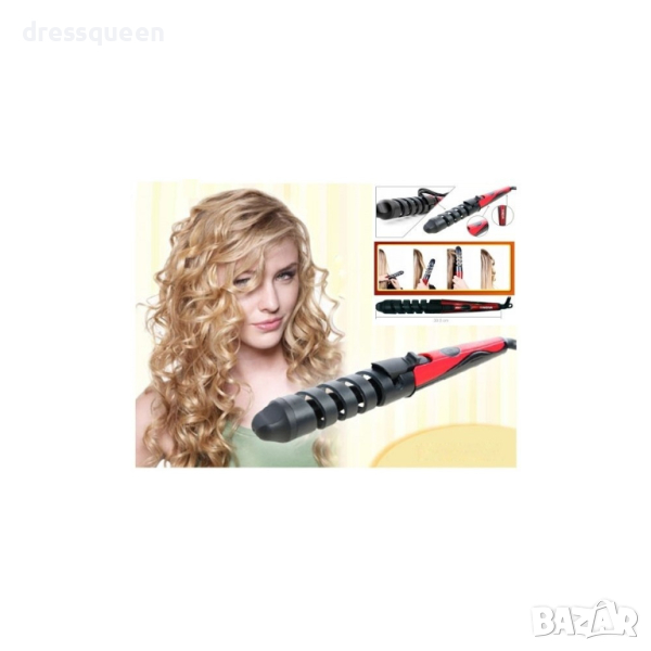 2007A Маша за коса NOVA 2007A за перфектни къдрици, снимка 1