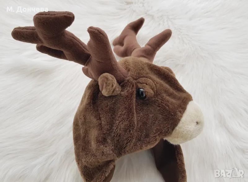 Коледна шапка Елен - универсален размер, снимка 1