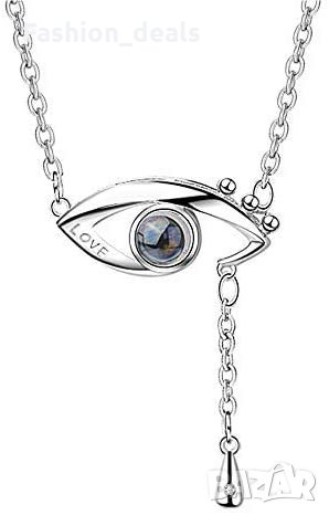 Дамска огърлица / колие с кристал в елегантна кутия Идеален подарък, снимка 1