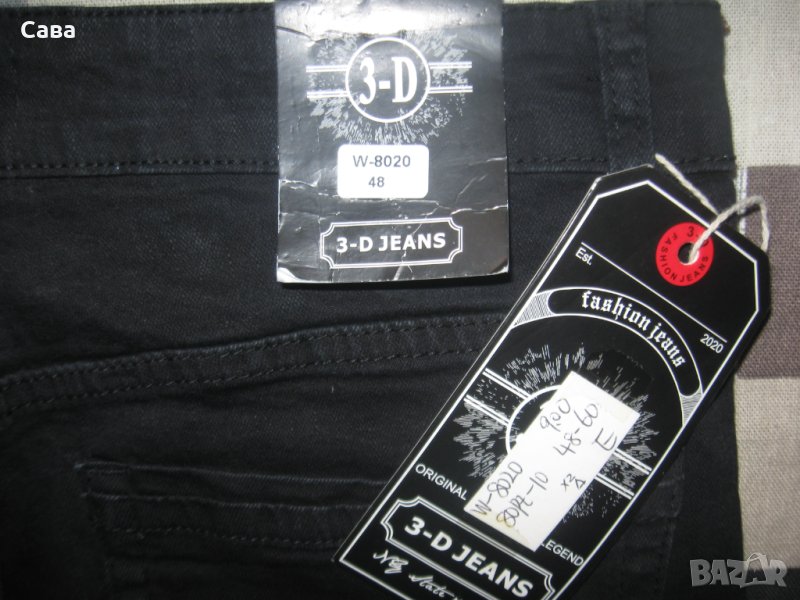 Дънки 3-D JEANS  мъжки,М, снимка 1
