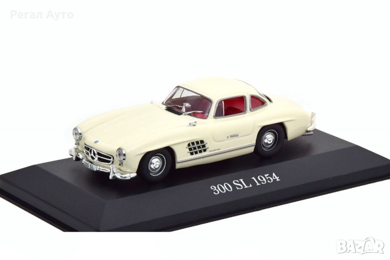 B66041058,Умален модел die-cast Mercedes MB300 SL W198 I ,1:43, снимка 1