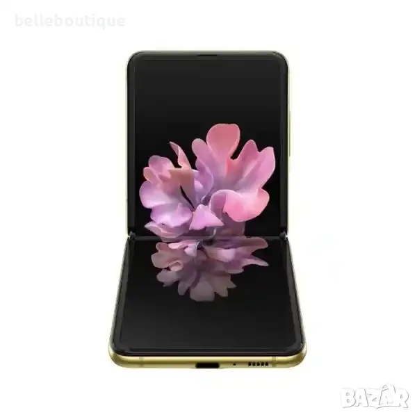МОБИЛЕН ТЕЛЕФОН SAMSUNG GALAXY Z FLIP 256GB DS F700 GOLD

, снимка 1