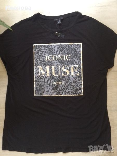 Чисто нова черна тениска., снимка 1