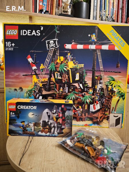 Комплект пирати , Lego 21322 IDEAS 21322 + Lego Creator 40598 + Vip add on 40515, снимка 1