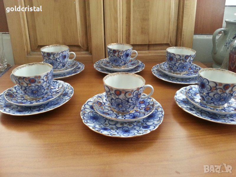 Руски порцелан и десерт, снимка 1