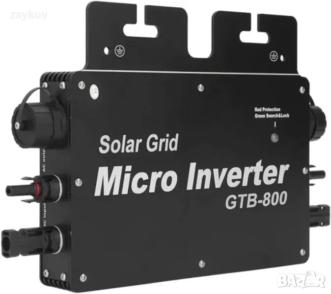 Gtb-800w Микро слънчев инвертор Инвертор за свързване на слънчевата мрежа, снимка 1