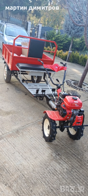 Мотофреза с ремарке , снимка 1