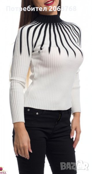 Бял половер, снимка 1