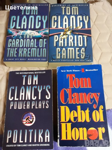 TOM CLANCY (английска литература), снимка 1