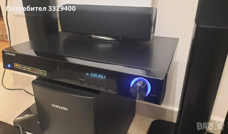 SAMSUNG-USB,Bluetooth,HDMI,Optic-1000w-домашно кино, снимка 1