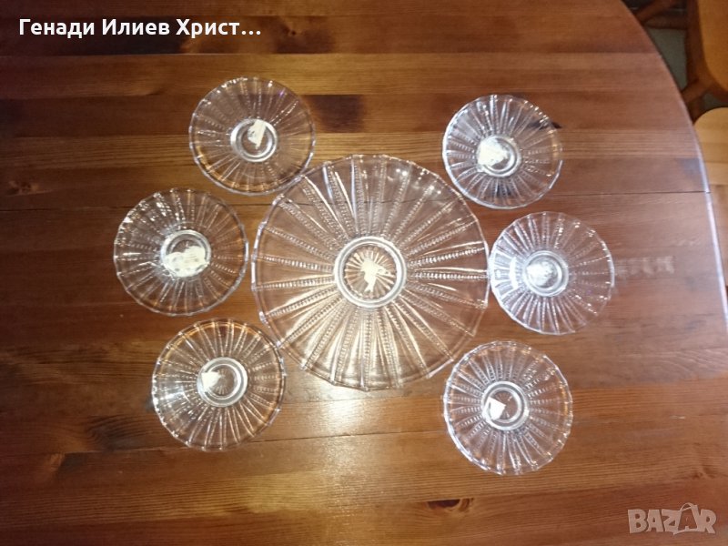 Кухненски сервизи от прозрачно стъкло, снимка 1