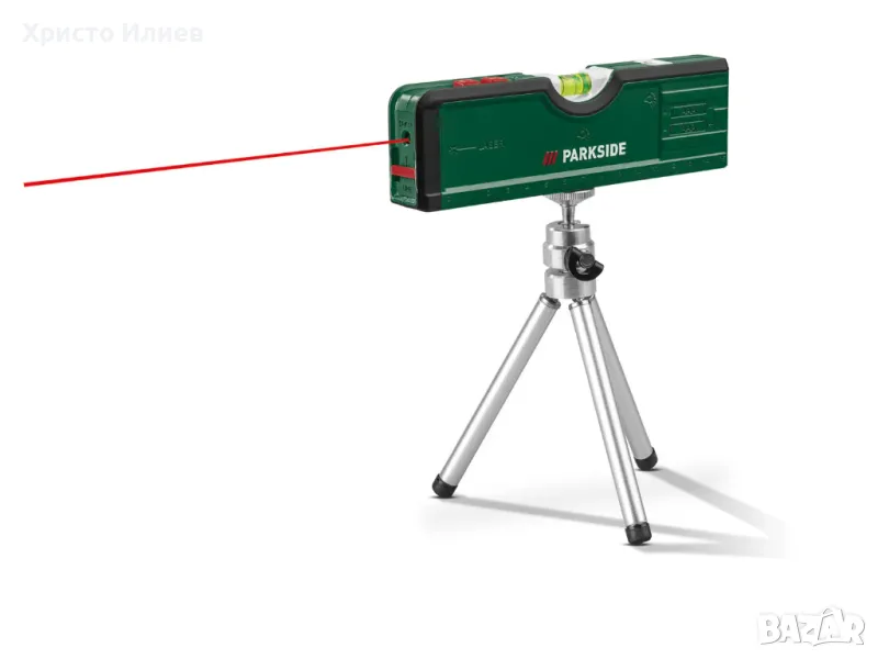 Лазерен нивелир PARKSIDE с регулируем на височина статив, снимка 1
