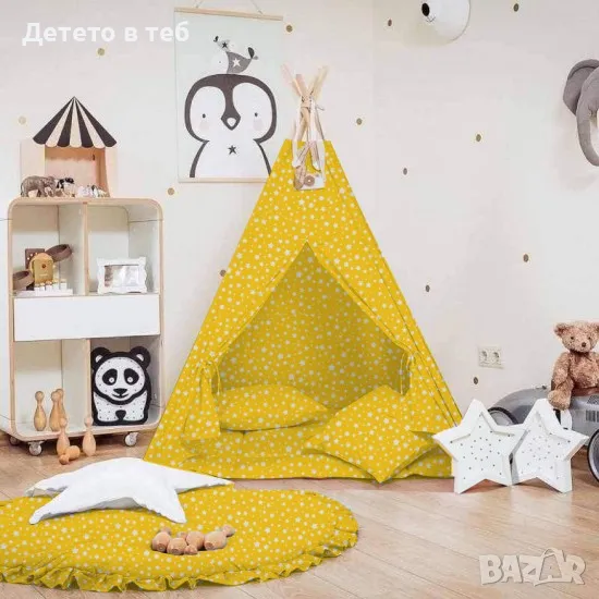 Палатка игу жълти звезди, снимка 1