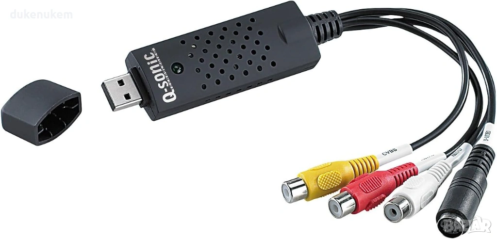 USB Video Grabber за дигитализиране + софтуер, снимка 1