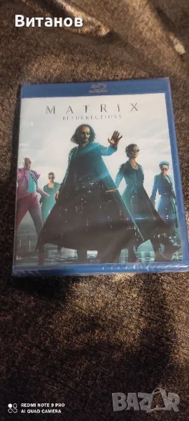 Matrix Resurrections / Blu Ray с български субтитри , снимка 1