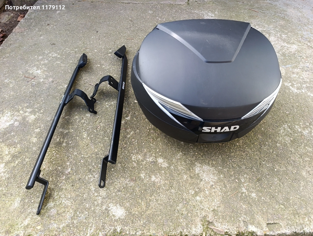 Shad комплект стойка и куфар за Honda CB500X, снимка 1