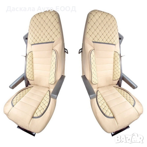 Комплект калъфи тапицерия DELUX за седалки на Mercedes Actros 2016г.+, снимка 1