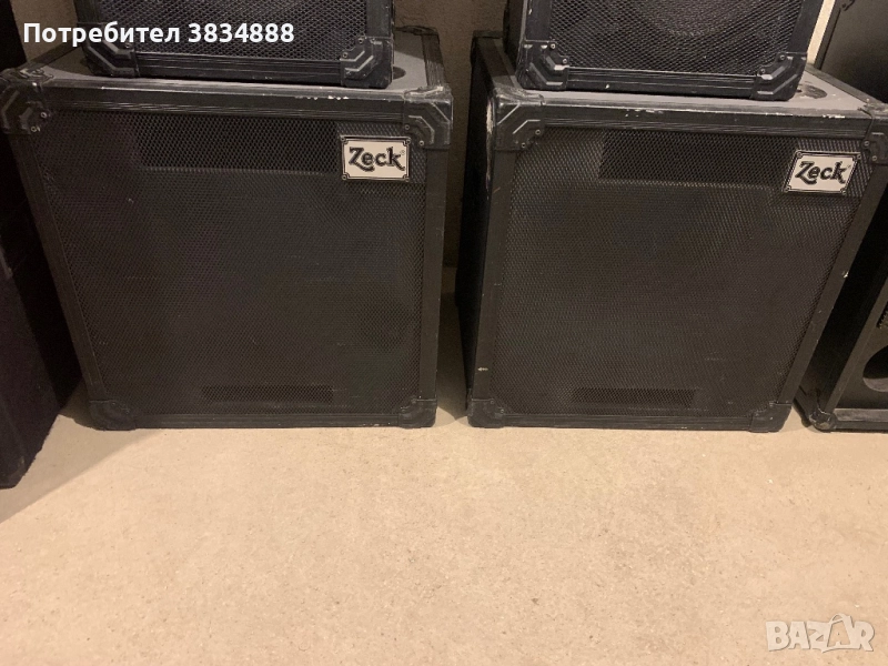 Zeck 15 TSW 215/8 бас каси , снимка 1