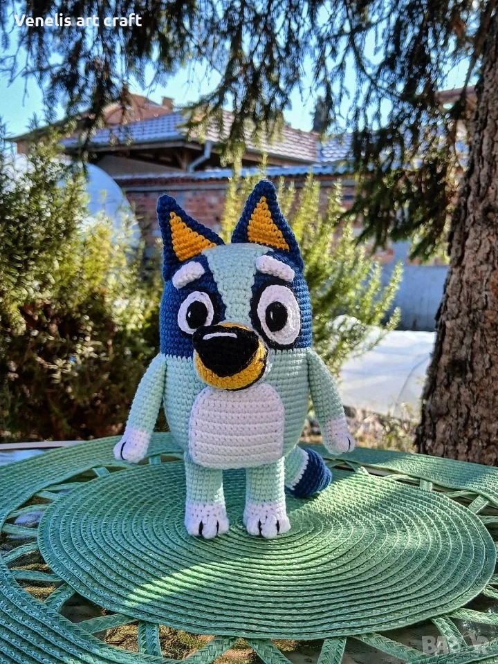 Плетена играчка Блуи / Bluey , снимка 1