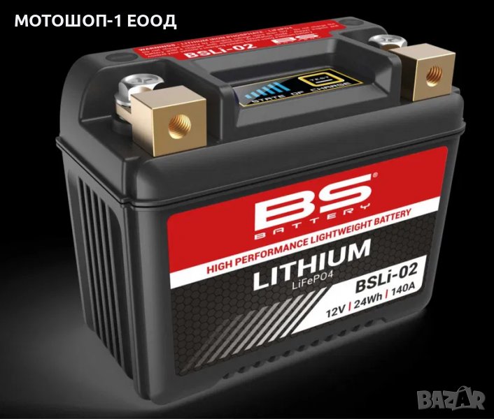 Литиево-Йонен Акумулатор Батерия BS YTX5LBS 140A пусков ток КТМ Honda, снимка 1
