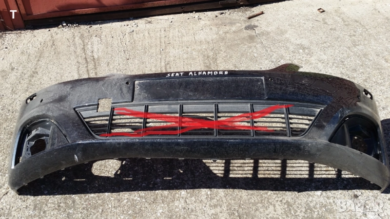 предна броня Сеат Алхамбра Seat Alhambra, снимка 1