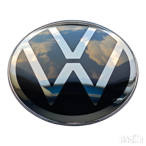 137мм Предна емблема за дистроник на Фолксваген VW GOLF 8 - 5H0 853 601H, снимка 1