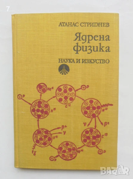 Книга Ядрена физика - Атанас Стригачев 1975 г., снимка 1