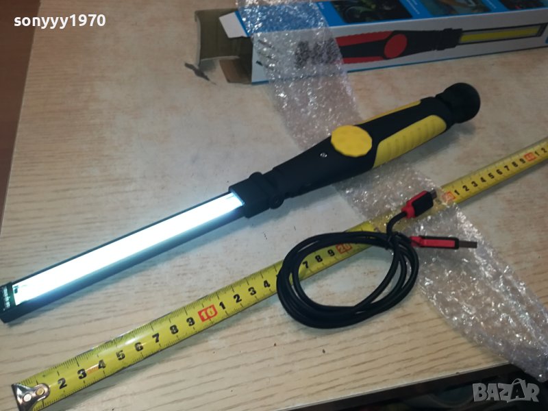 работна лед лампа с акумулатор и реостат 2210230913, снимка 1