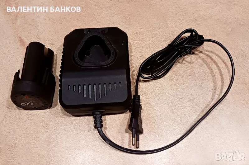 Зарядно + литиево-йонна батерия 2000mAh hammerschmitt p8-hs-12cpm2, снимка 1