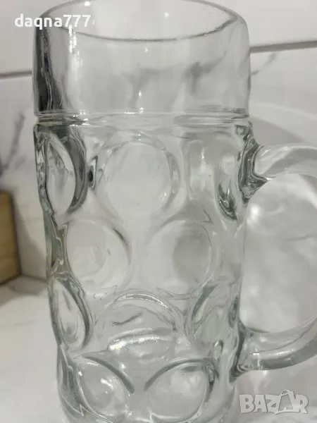 Нова немска халба бира 1 литър, снимка 1