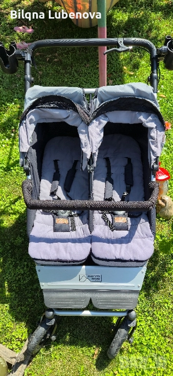 Количка за близнаци Mountain Buggy, снимка 1